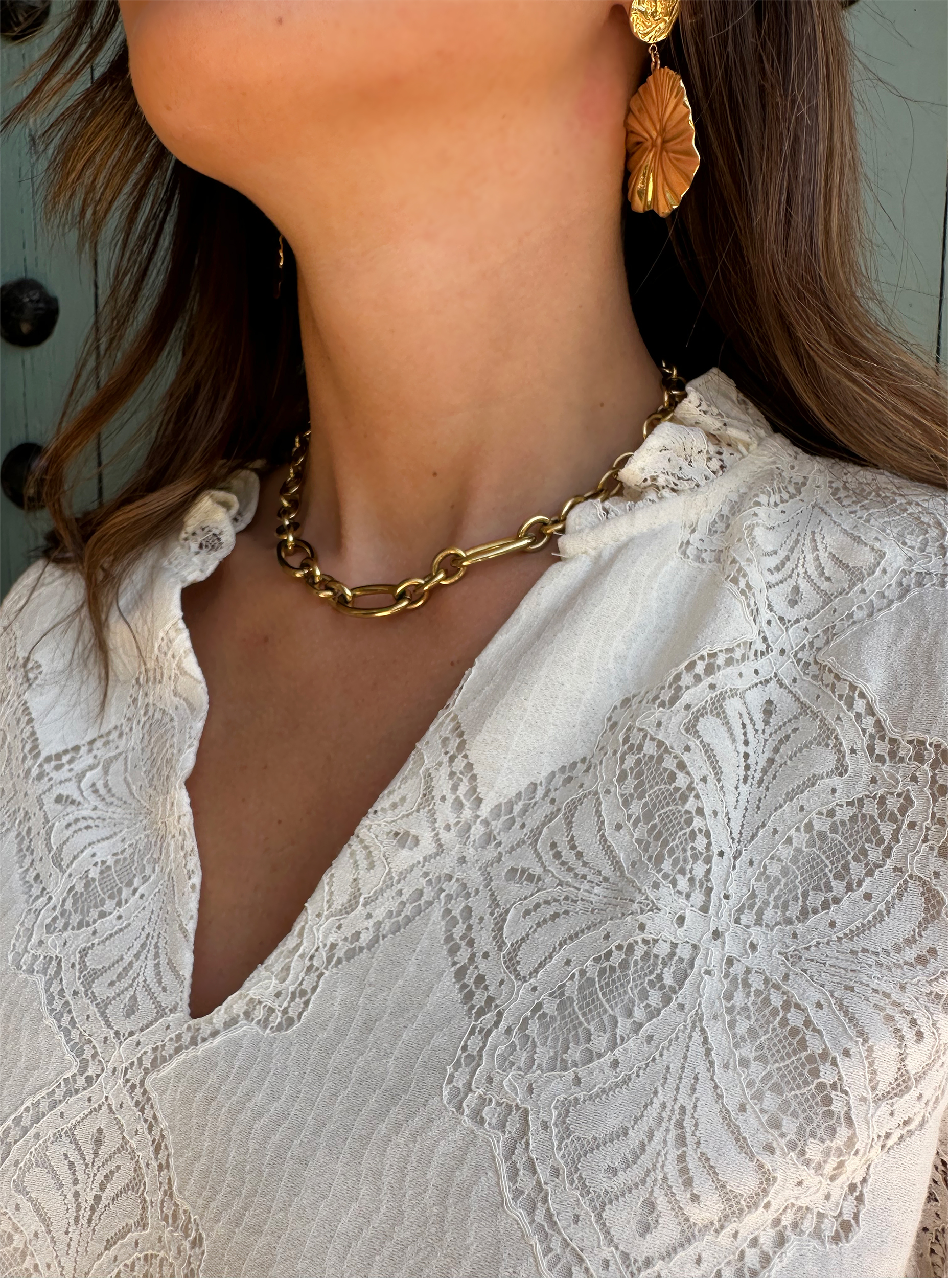 Blouse Zélia Ivoire – Image 4