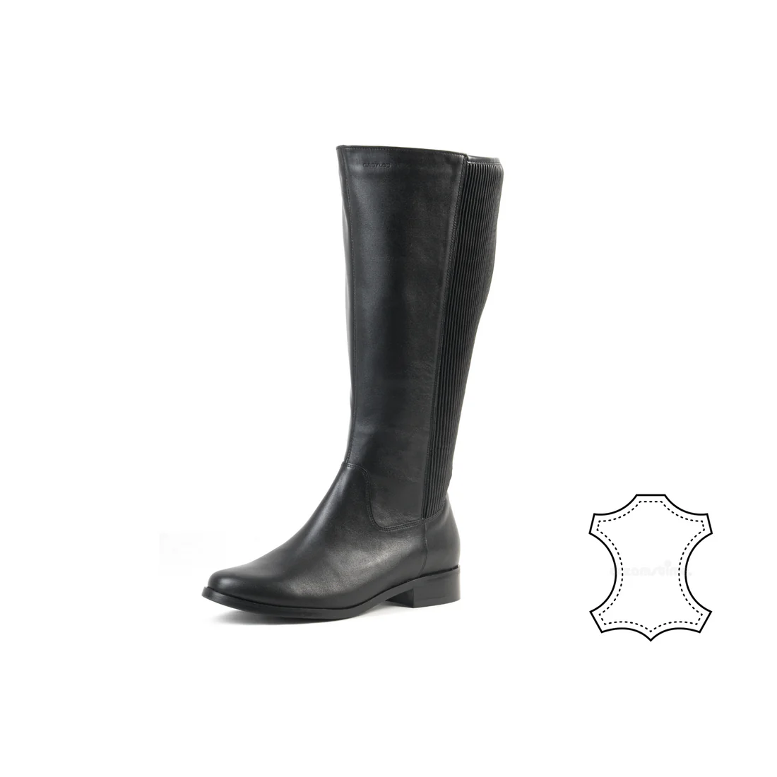 Bottes en cuir mollets larges Tokyo XL Gabylou