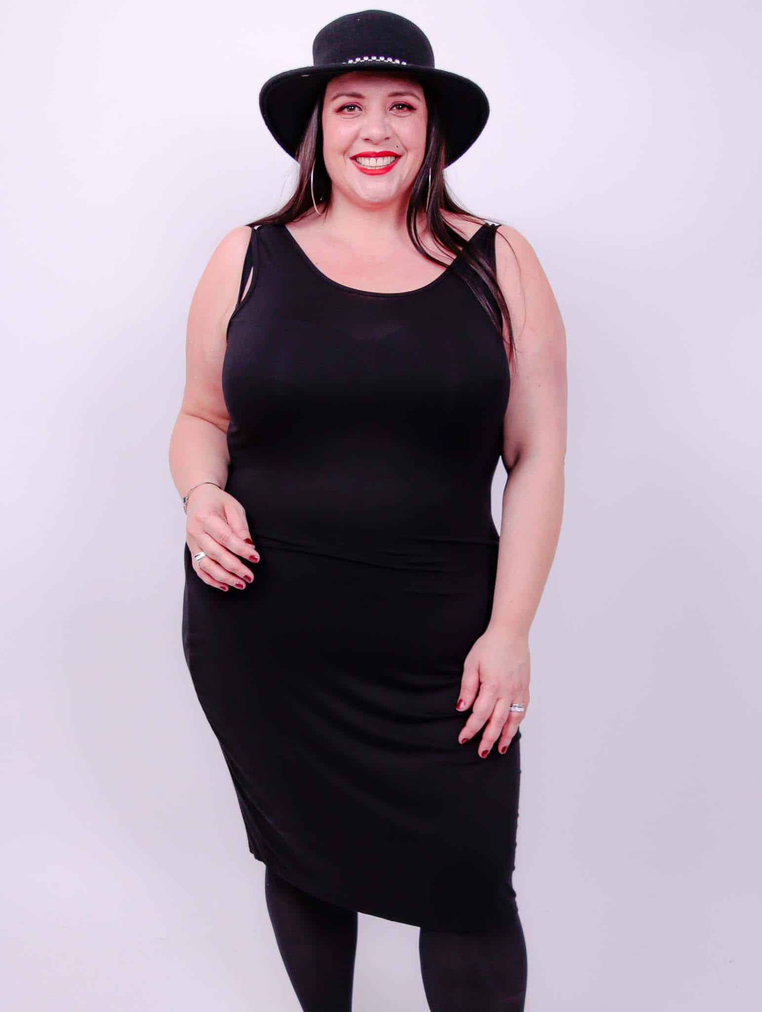 Débardeur robe grande taille différents coloris