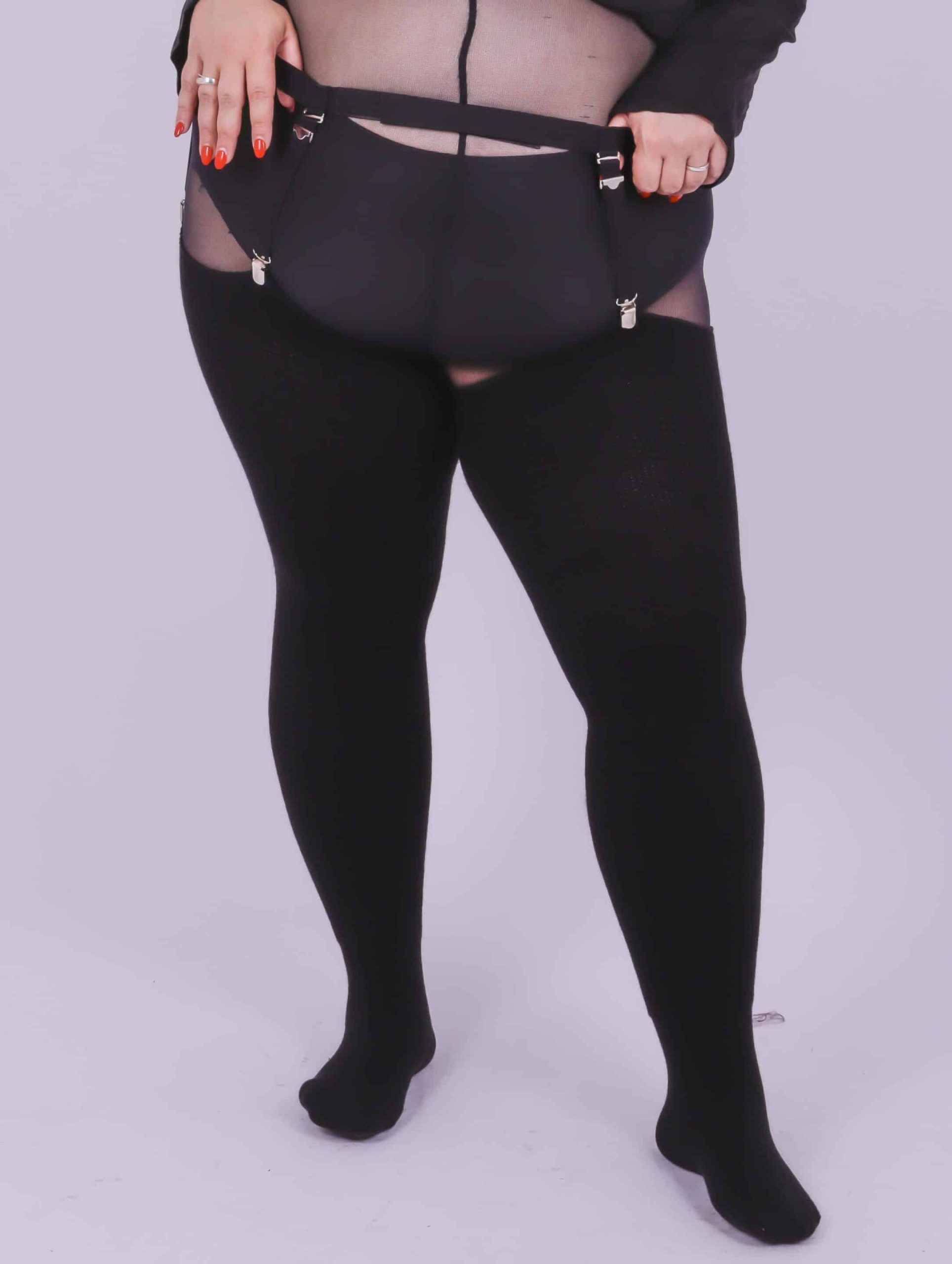 Ceinture jarretière grande taille – Image 2