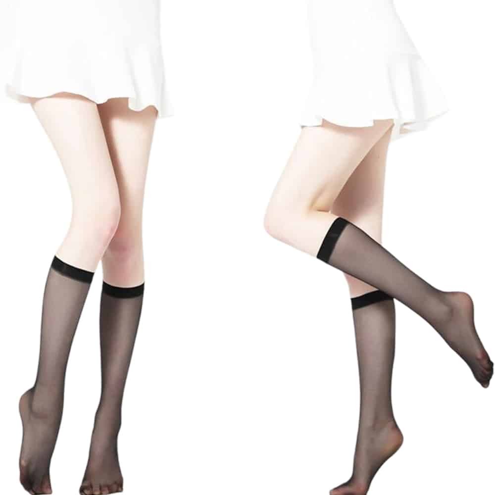 Chaussette de contention transparente – Image 7