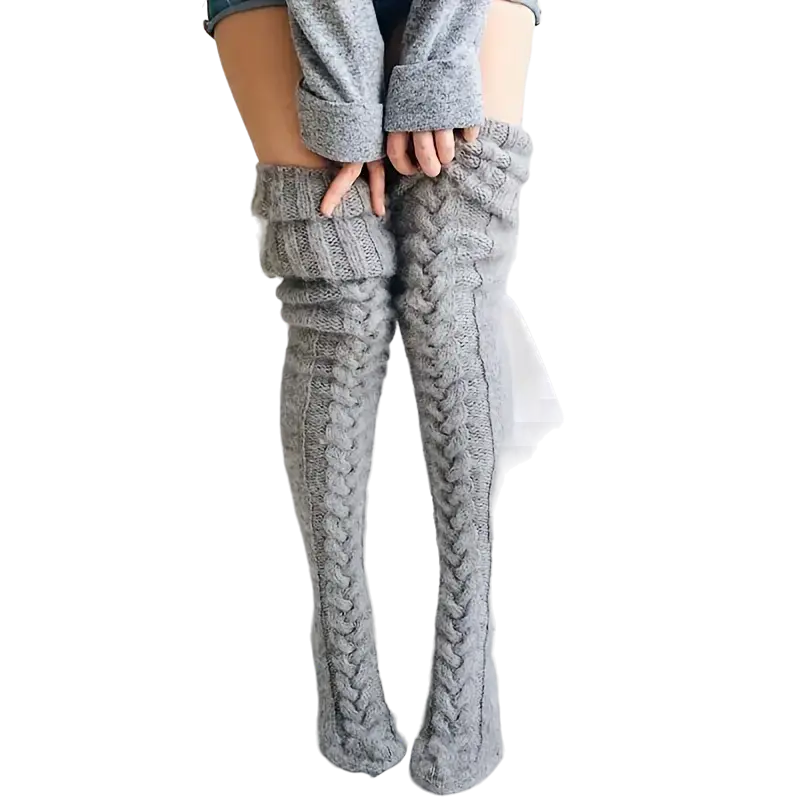 Chaussettes hautes chaudes