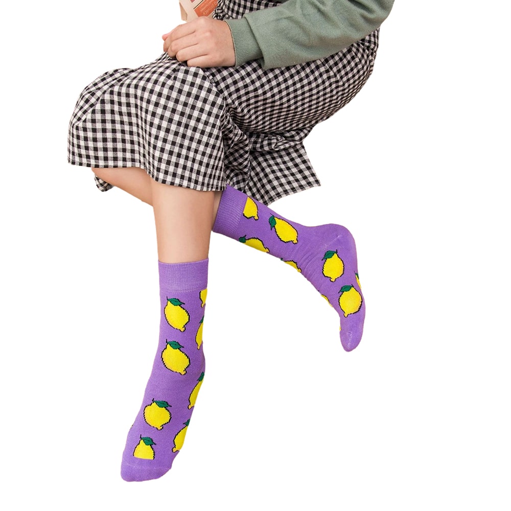 Chaussettes motif fruits – Image 5