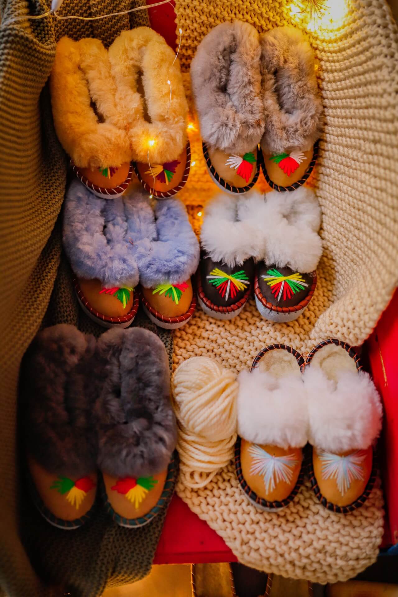 Chaussons et pantoufles fourrés Gingerbread – Taille 36 – Image 7