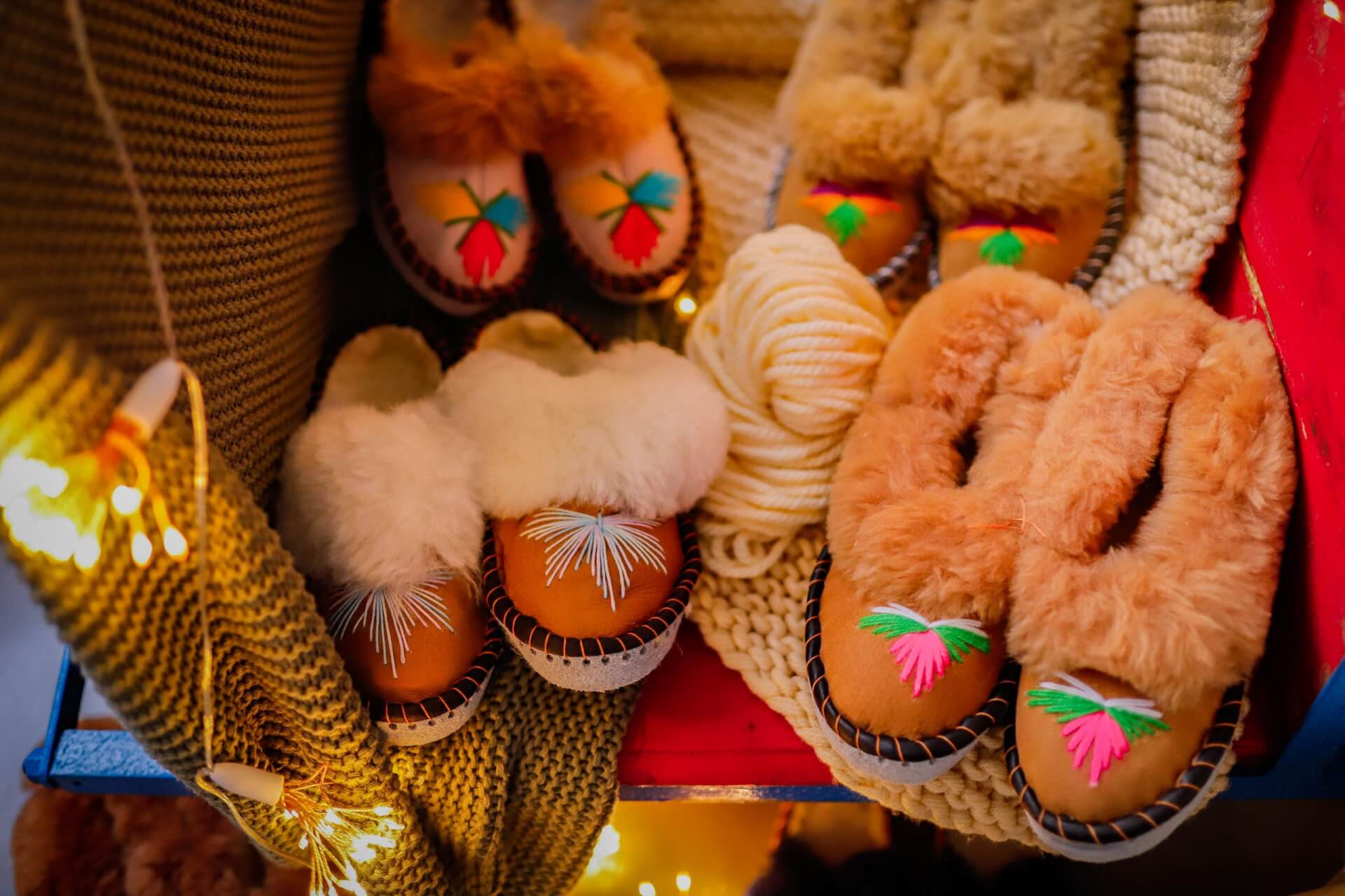 Chaussons et pantoufles fourrés Gingerbread – Taille 36 – Image 5