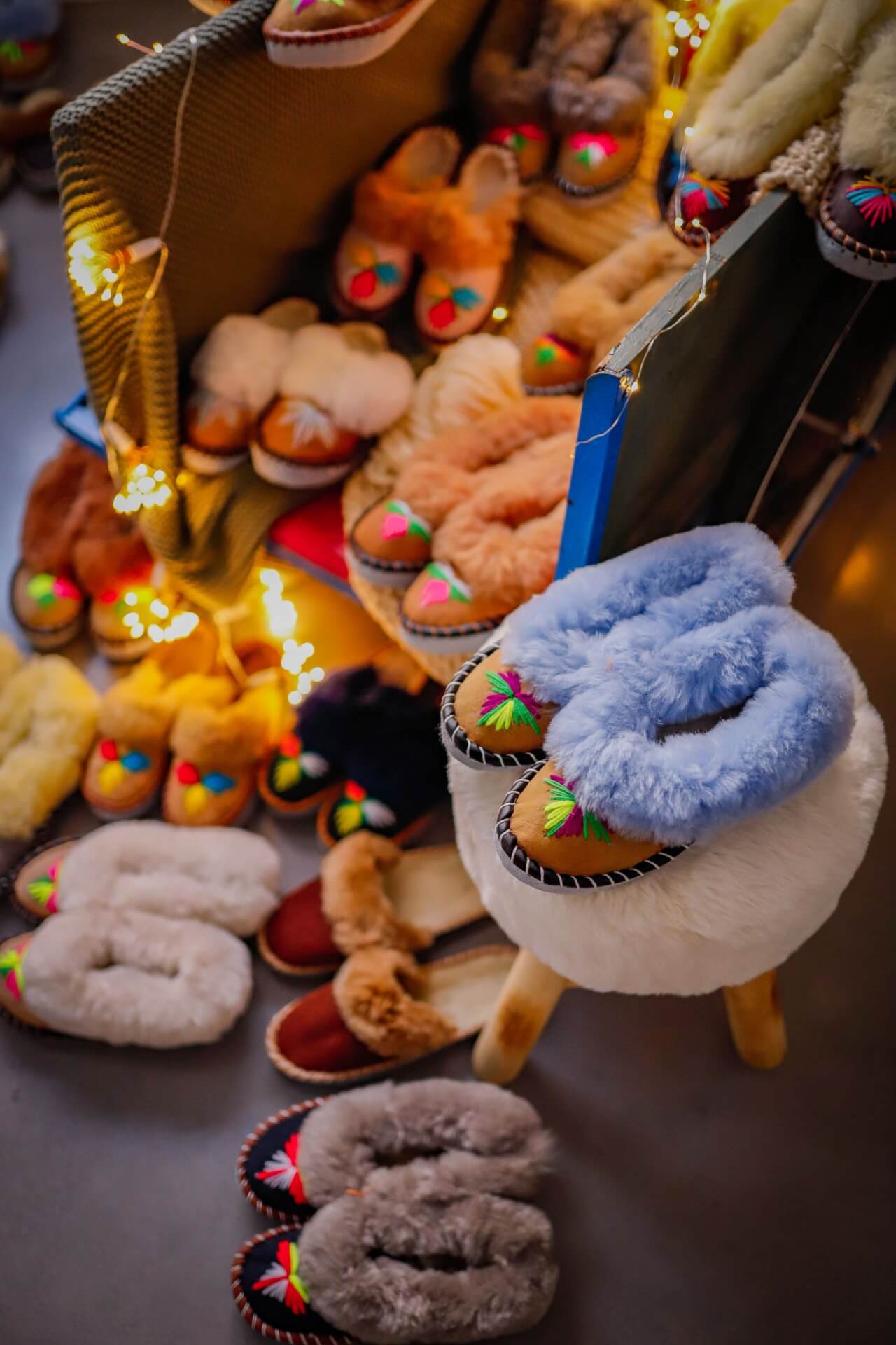 Chaussons et pantoufles fourrés Gingerbread – Taille 39