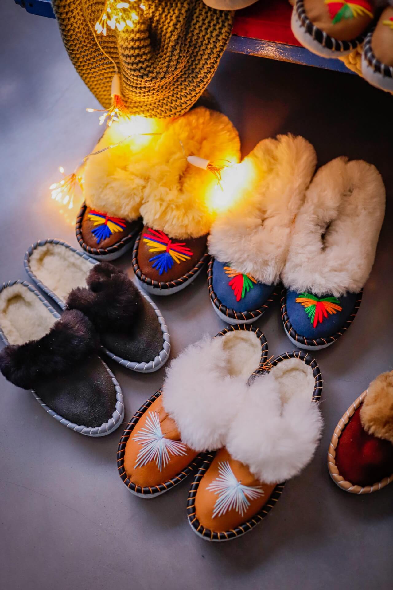 Chaussons et pantoufles fourrés Gingerbread – Taille 39 – Image 6