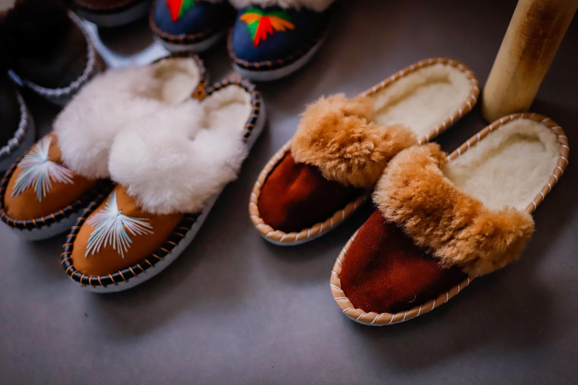 Chaussons et pantoufles fourrés Gingerbread – Taille 39 – Image 8