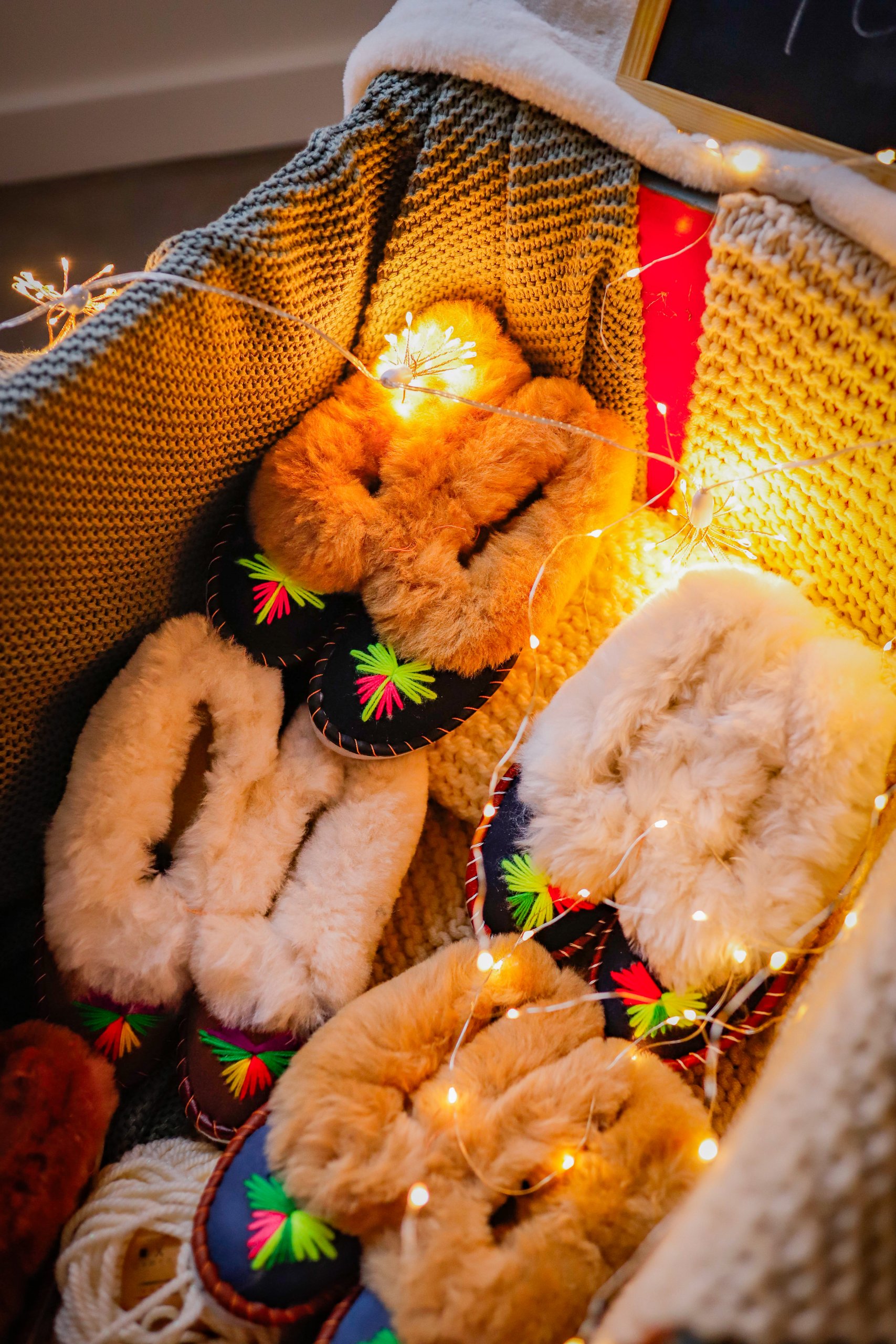 Chaussons et pantoufles fourrés Gingerbread – Taille 41