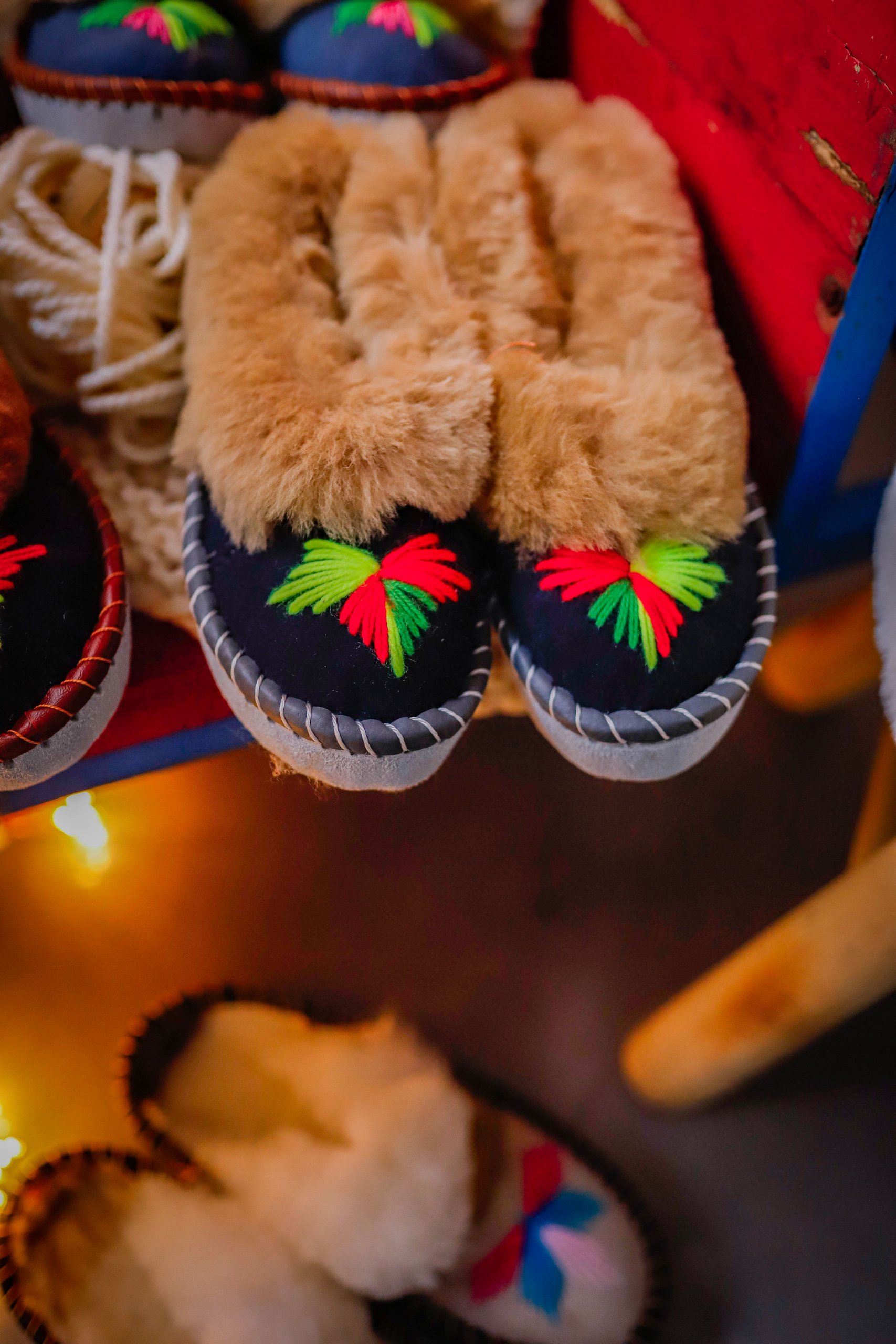 Chaussons et pantoufles fourrés Gingerbread – Taille 41 – Image 5