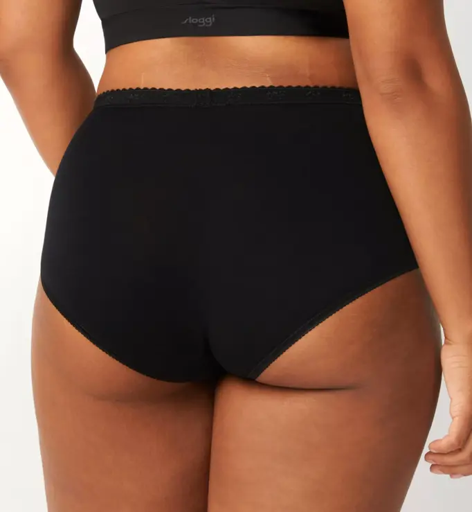 Culotte Chic Maxi noire Sloggi – Image 2