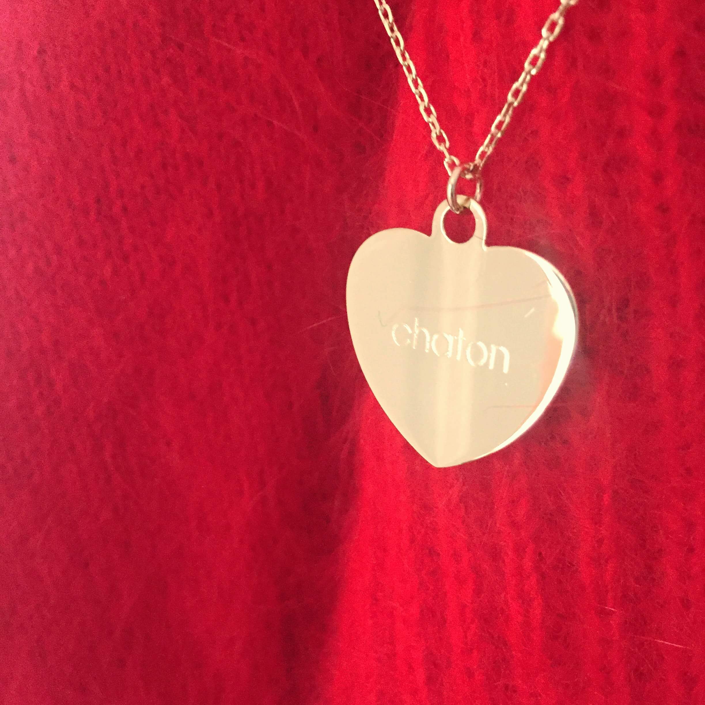 Collier Coeur Chaton – Image 3