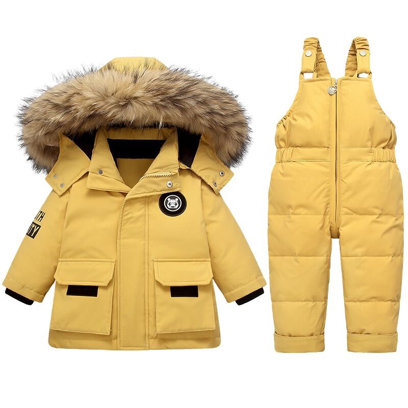 Combinaison de ski bébé ensemble salopette veste – Image 2