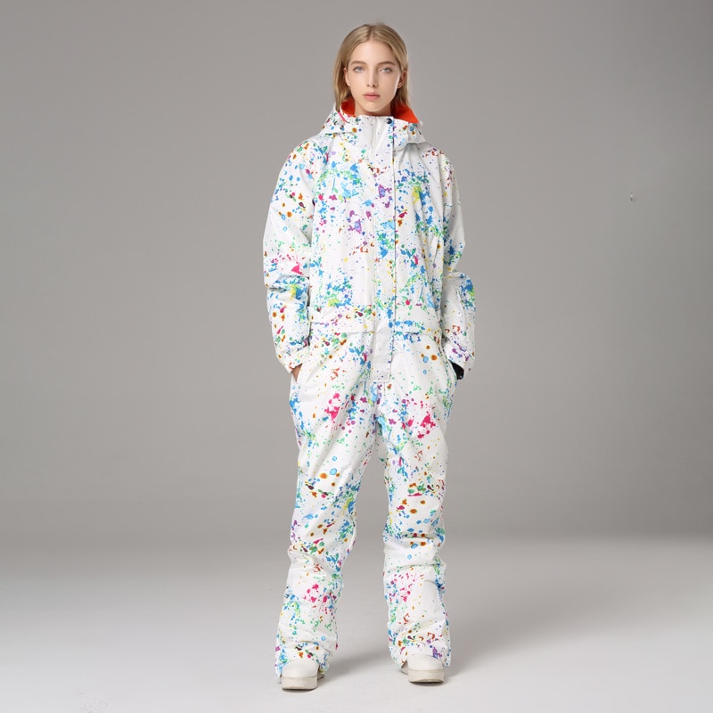 Combinaison de ski femme chaude et colorée – Image 4