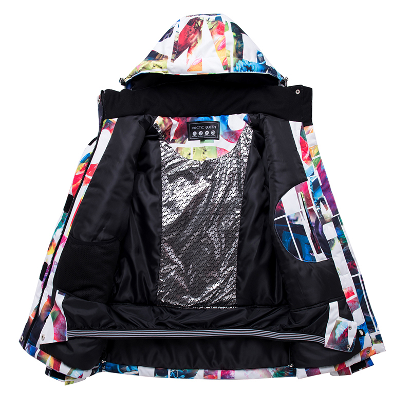 Combinaison de ski femme colorée 2 pièces – Image 6