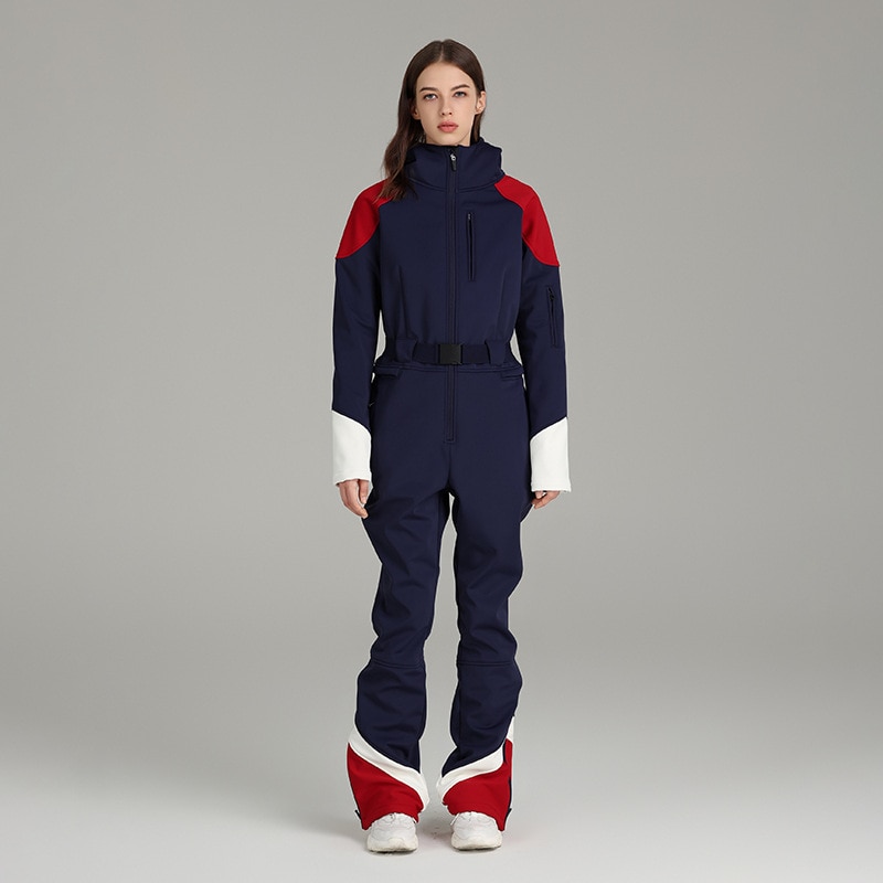 Combinaison de ski femme élégante bicolore – Image 4