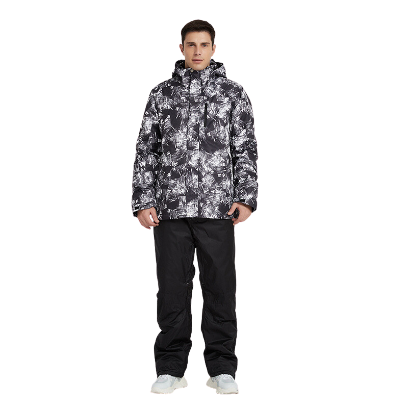 Combinaison ski homme ensemble respirant coloré – Image 2