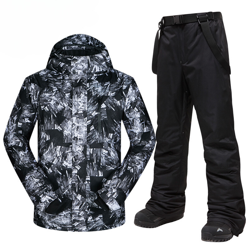 Combinaison ski homme ensemble respirant coloré