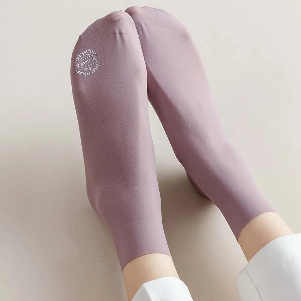 Chaussettes sans coutures été beige pour Femme – Image 3