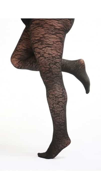 Collants motif floral Pamela Mann