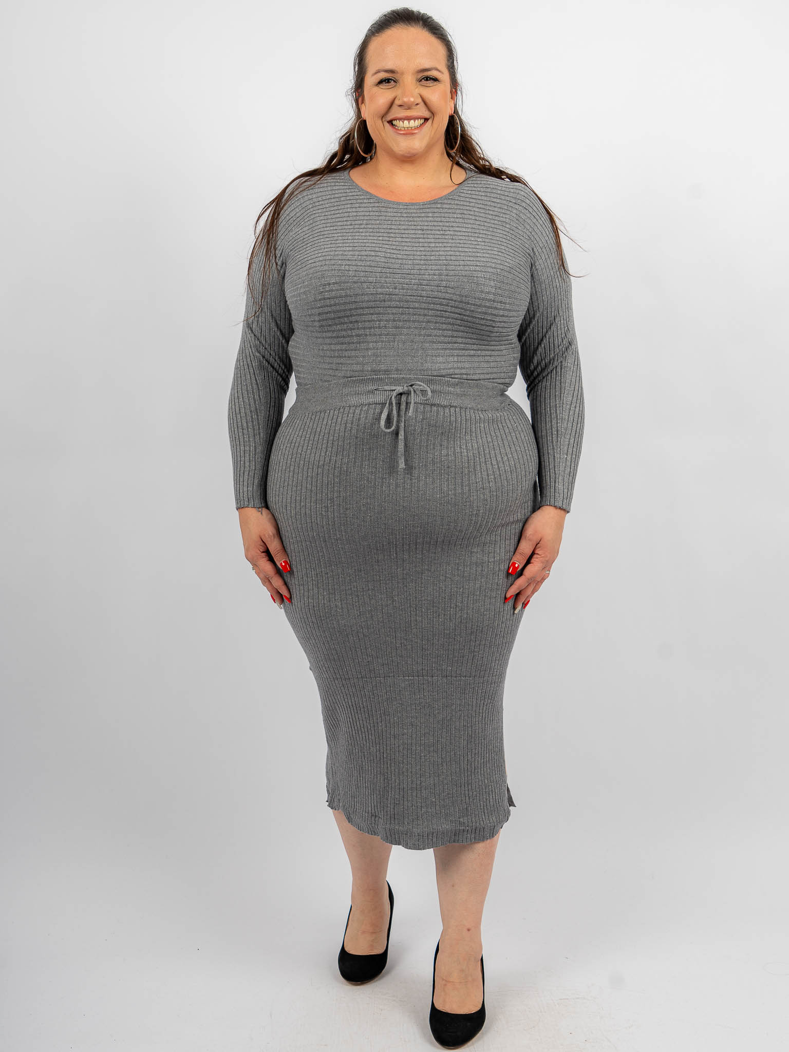 Ensemble jupe et pull en maille – Image 6