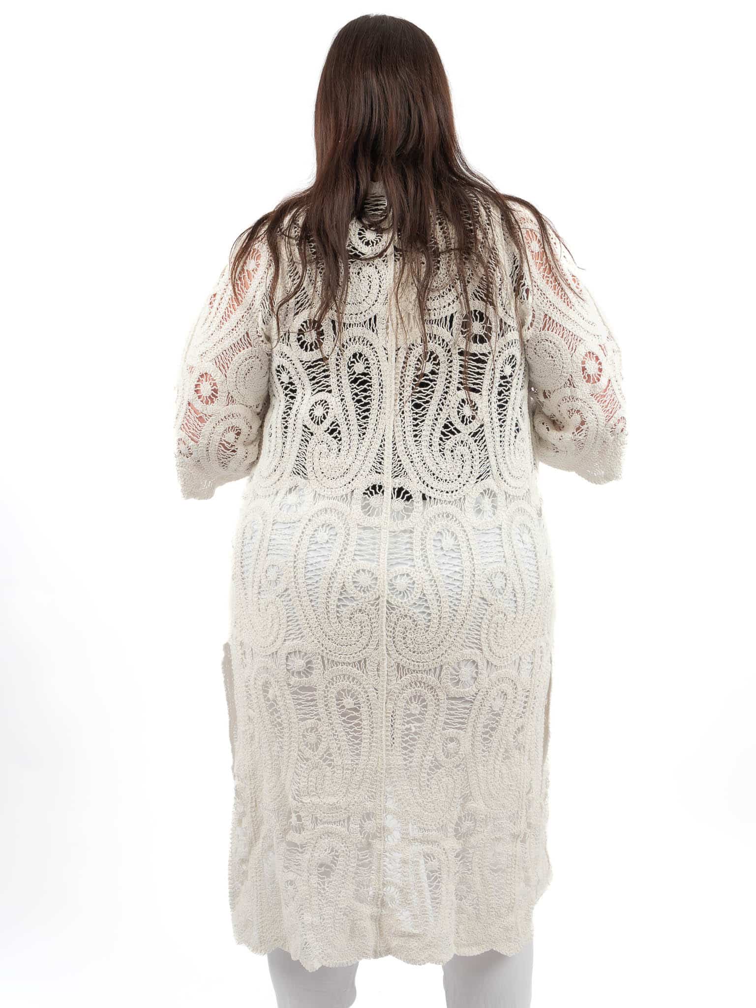 Long gilet en crochet – Image 3