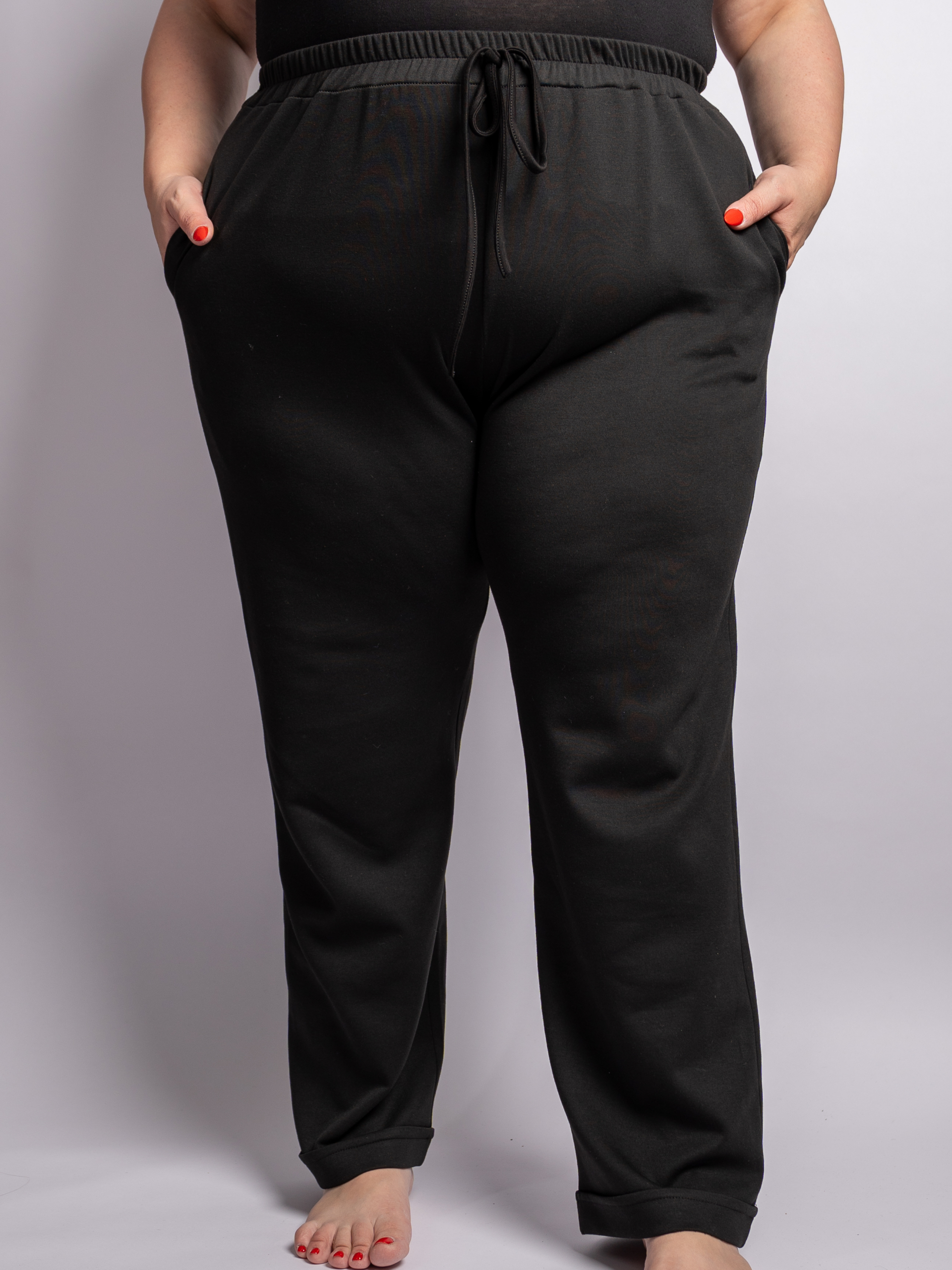 Pantalon décontracté noir