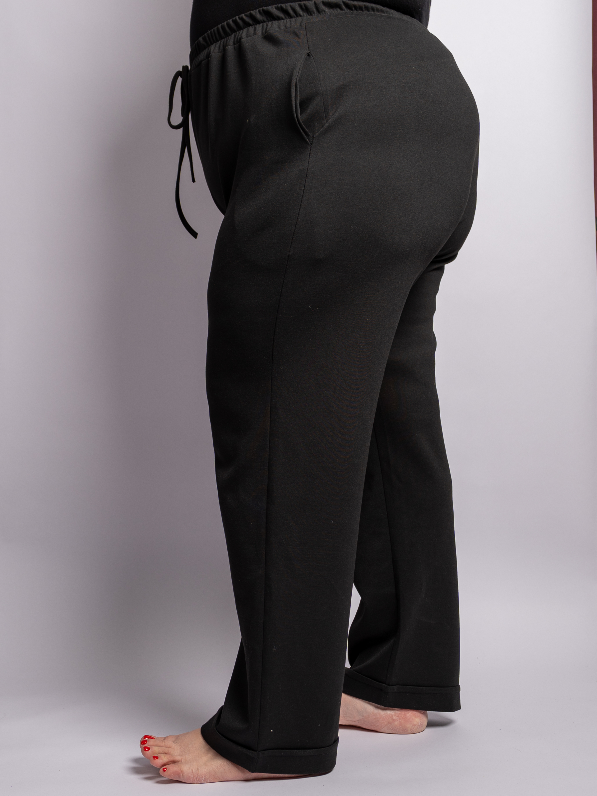 Pantalon décontracté noir – Image 2