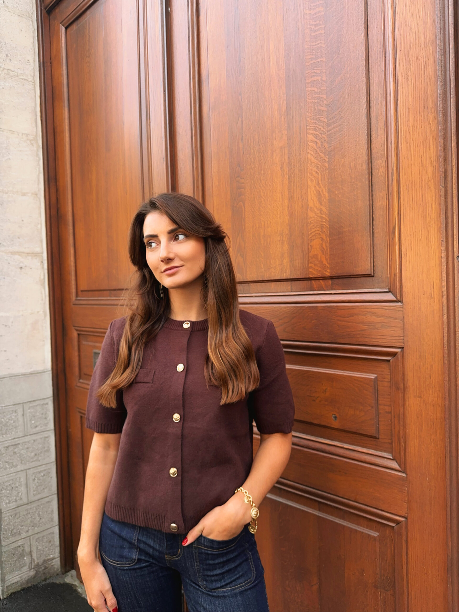 Gilet Carla Café – Image 5