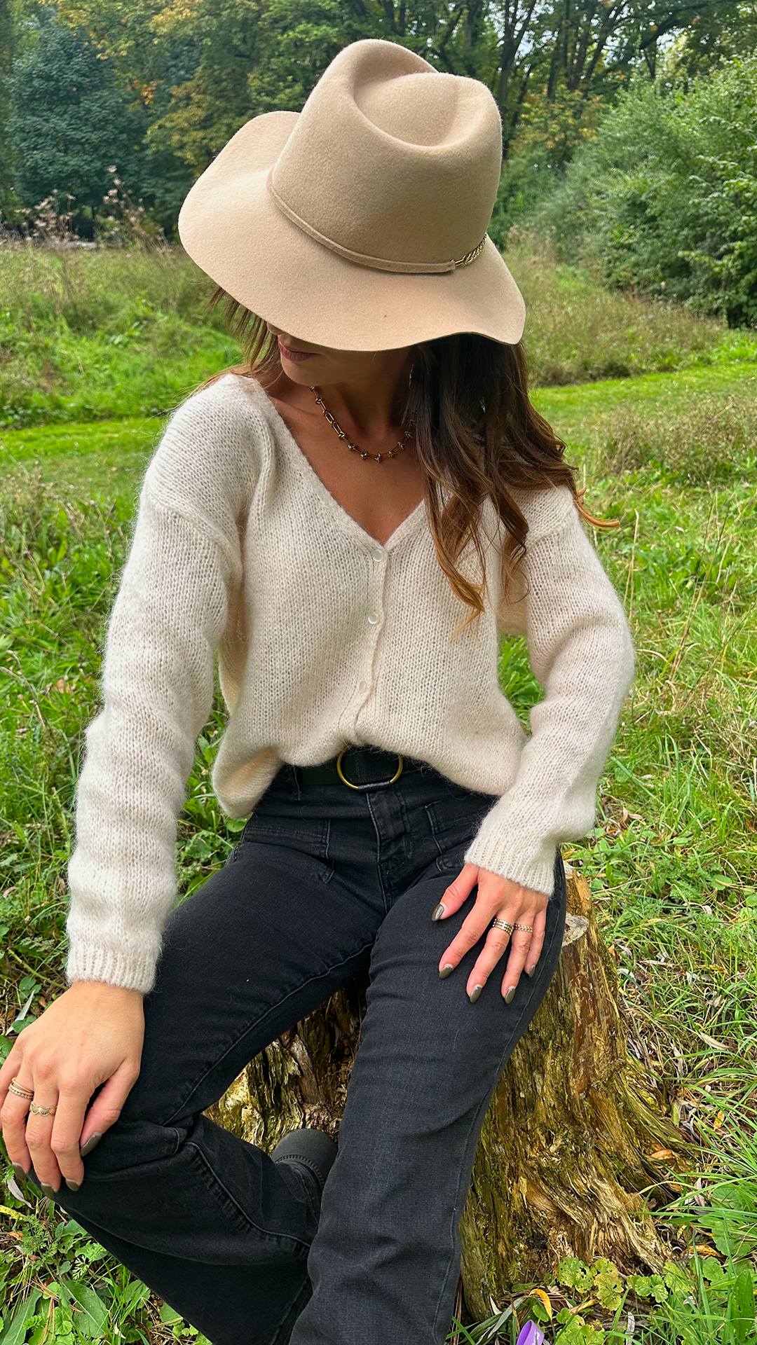 Gilet Molly Ivoire – Image 7