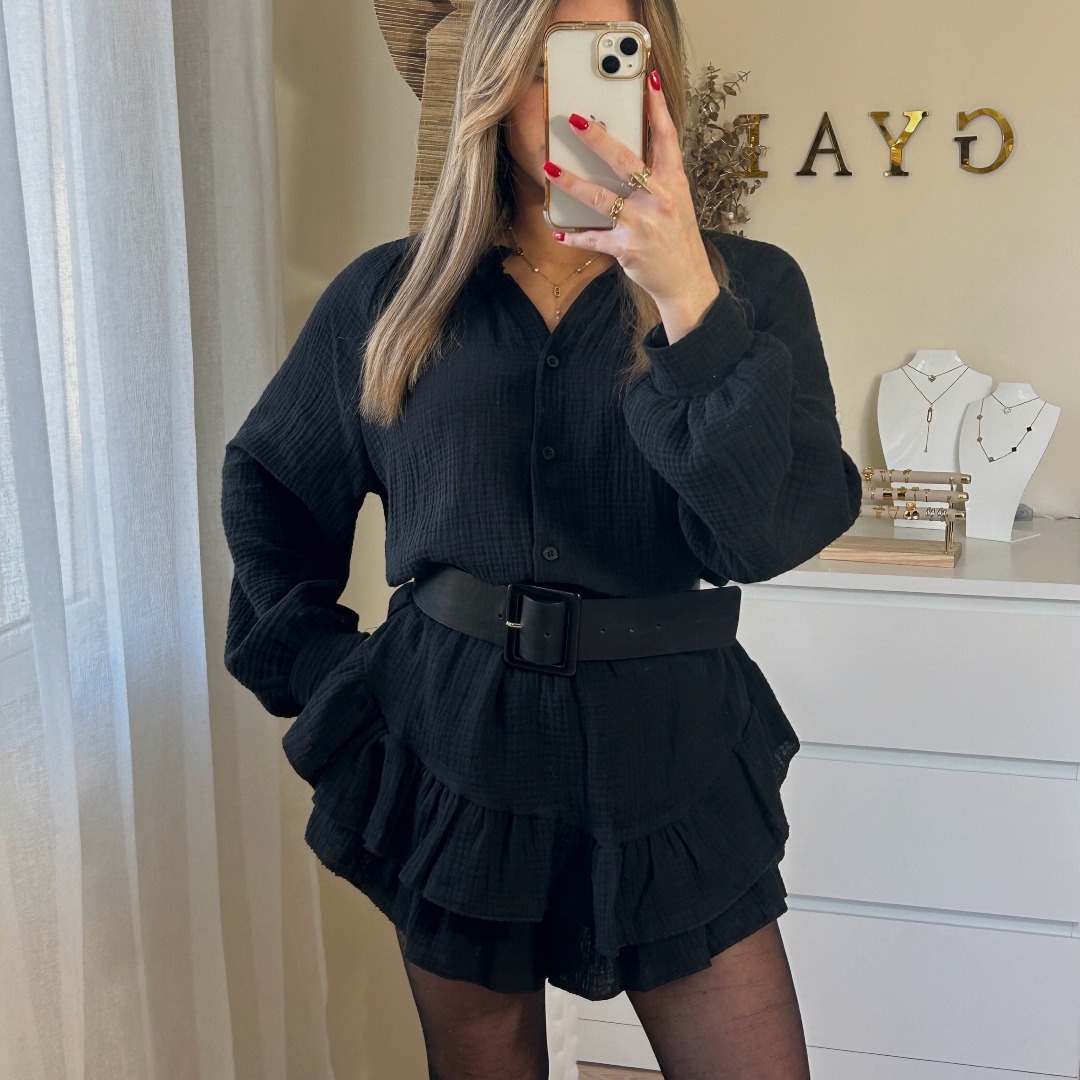 Ensemble ENORA noir – Image 3