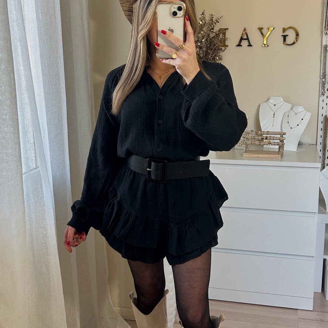 Ensemble ENORA noir – Image 4