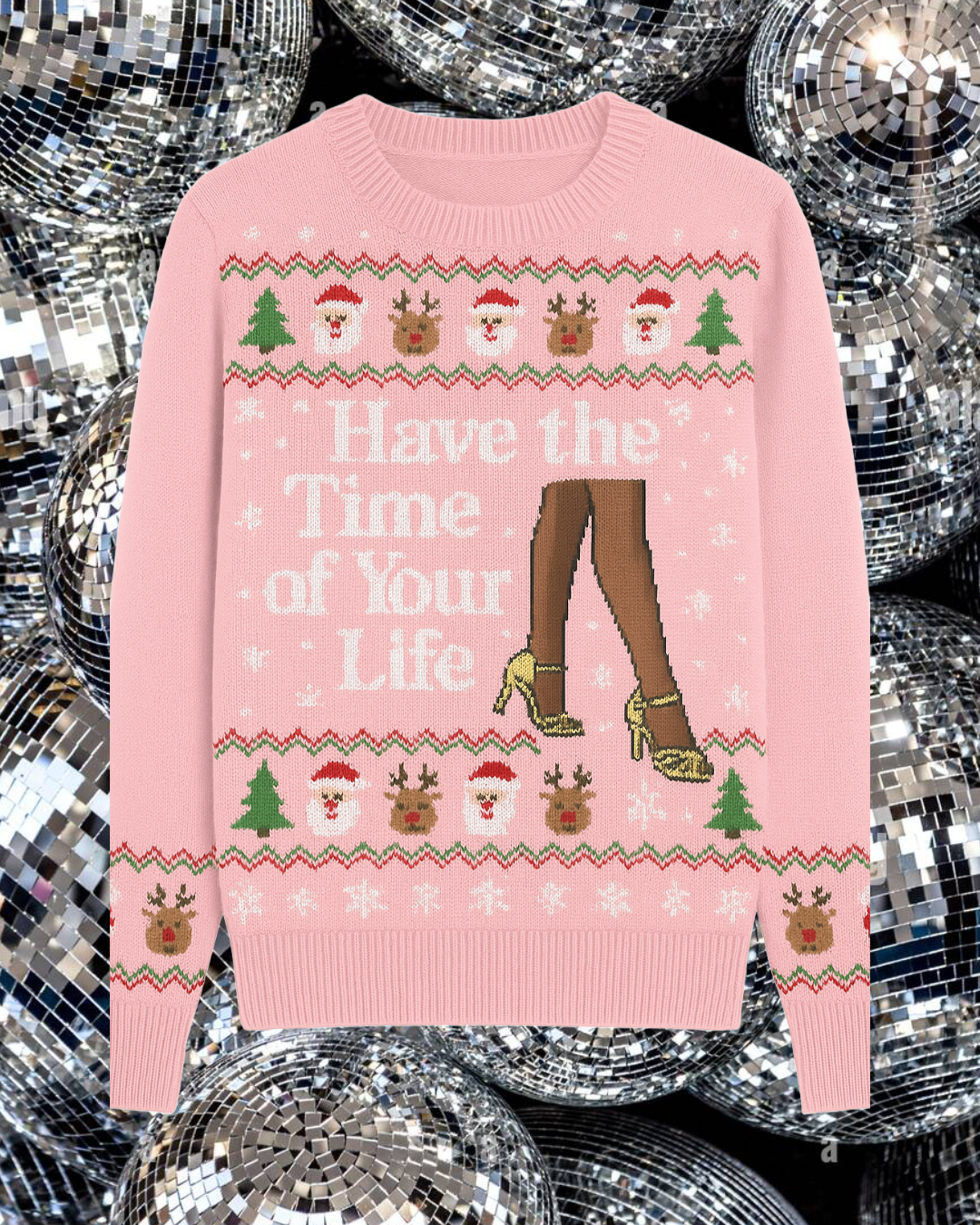 Pull de noël « have the time of your life »