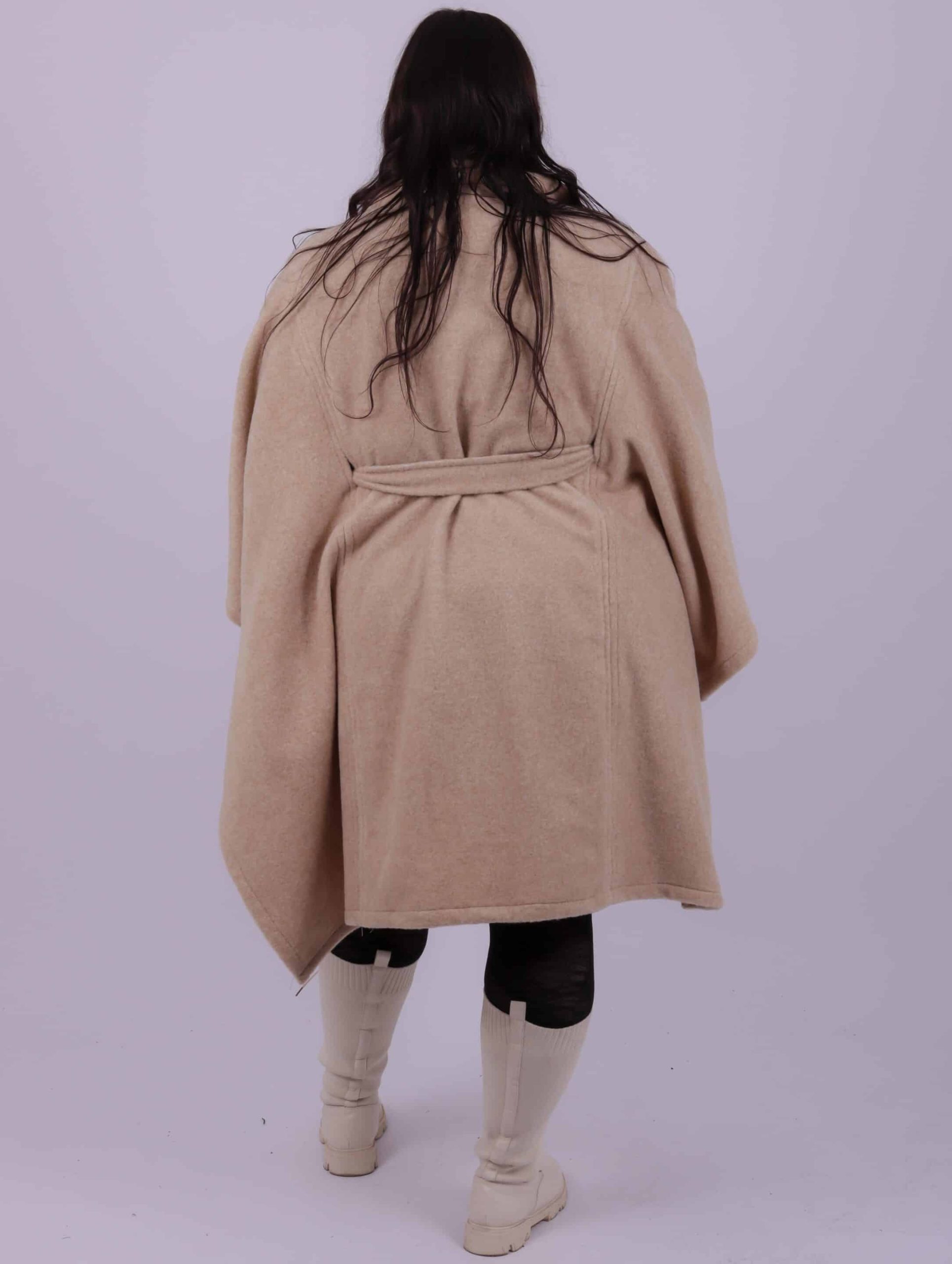 Manteau cape façon laine – Image 6