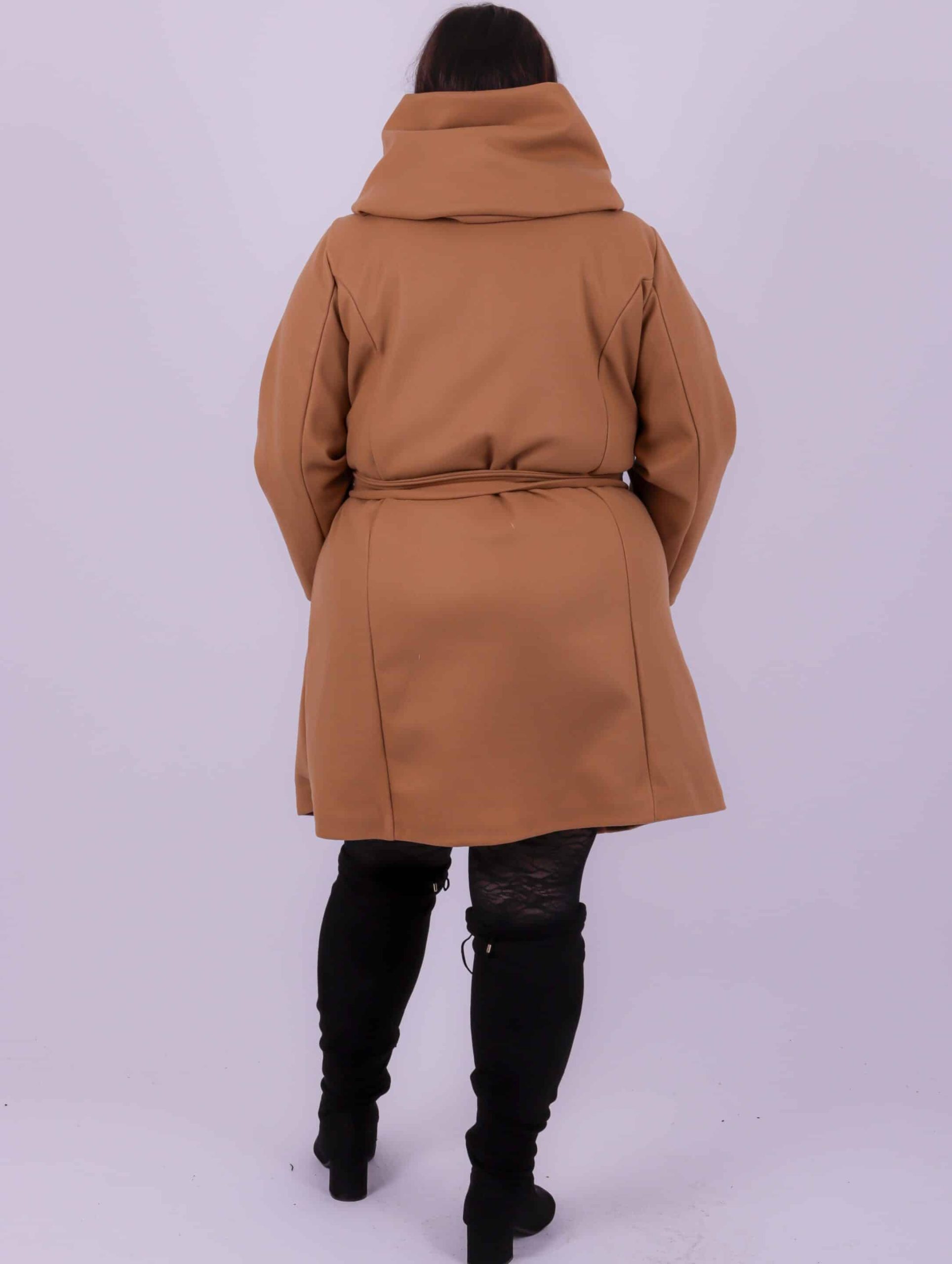 Manteau laine à capuche – Image 5