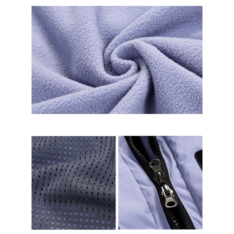 Manteau ski femme avec doublure polaire détachable – Image 9