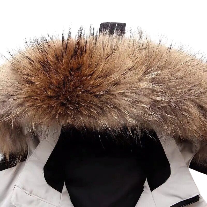 Manteau ski homme long avec capuche et doublure – Image 3