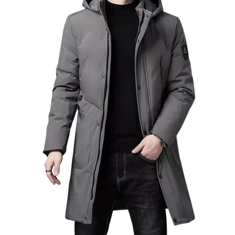 Manteau ski homme moderne parka longue – Image 5