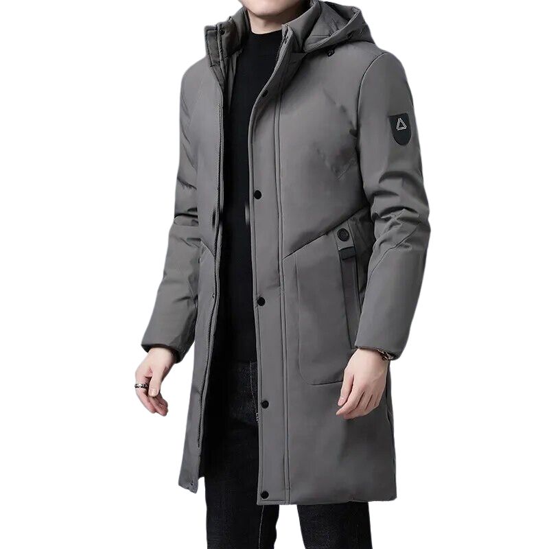 Manteau ski homme moderne parka longue – Image 4