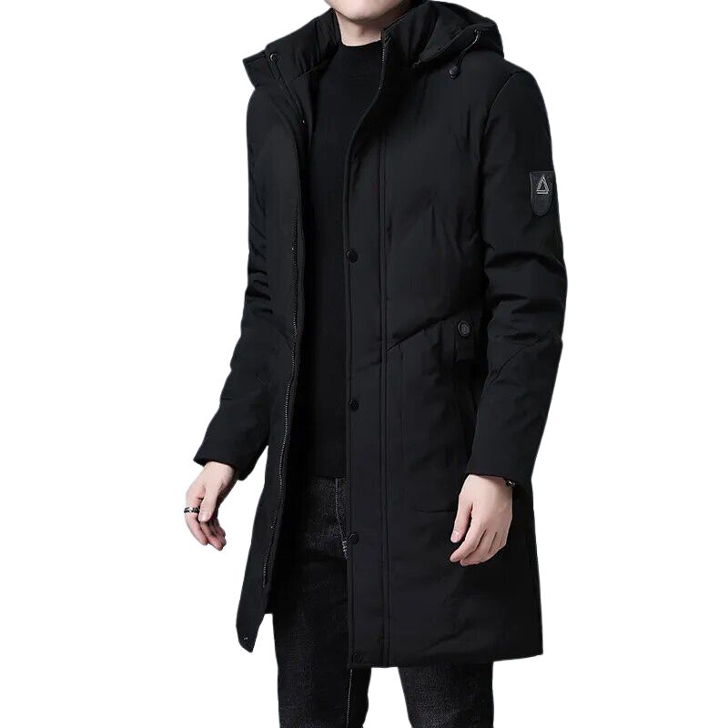 Manteau ski homme moderne parka longue – Image 3
