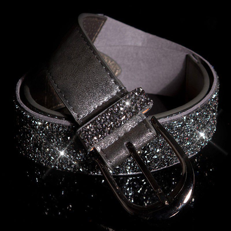 Ceinture femme tendance EVY couleur argent – Image 4