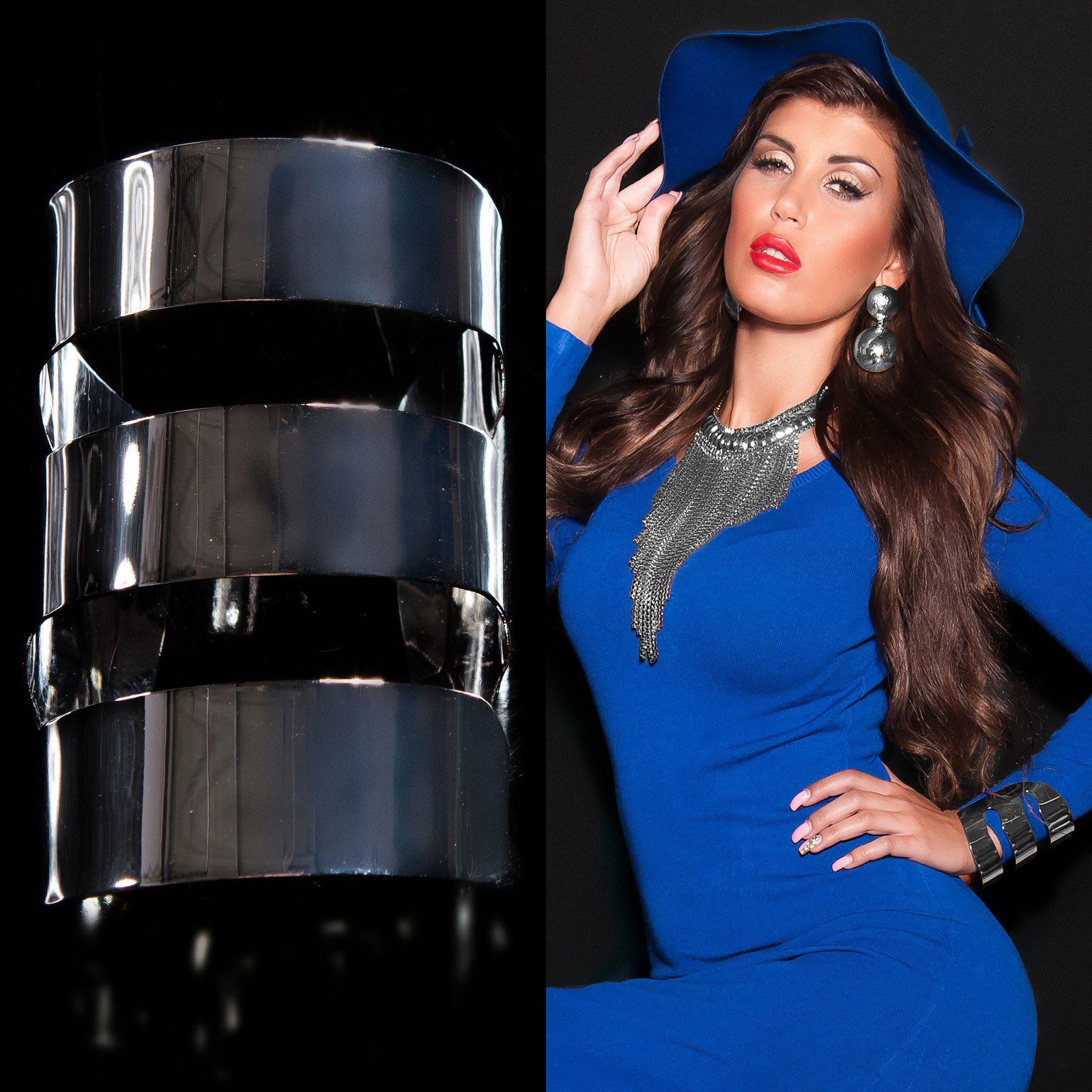 Bracelet tendance ALIA couleur Argent