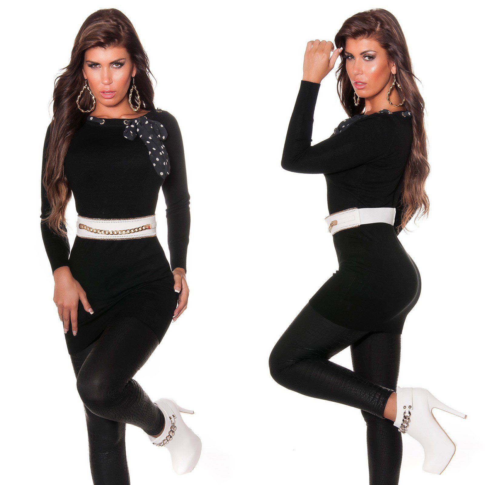 Ceinture femme fashion LOU couleur Blanc – Image 4