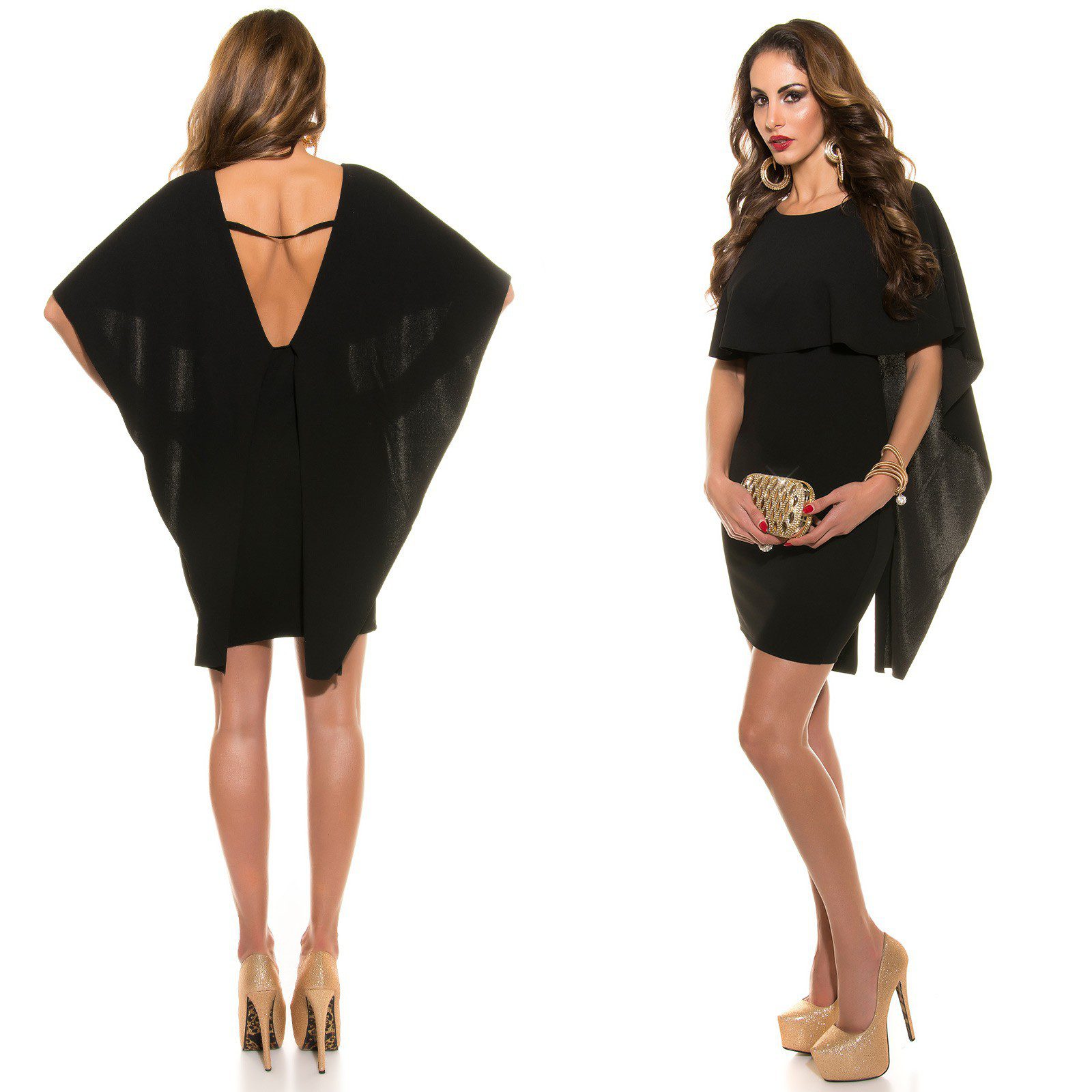 Robe femme tendance LEXIE couleur noir – Image 2