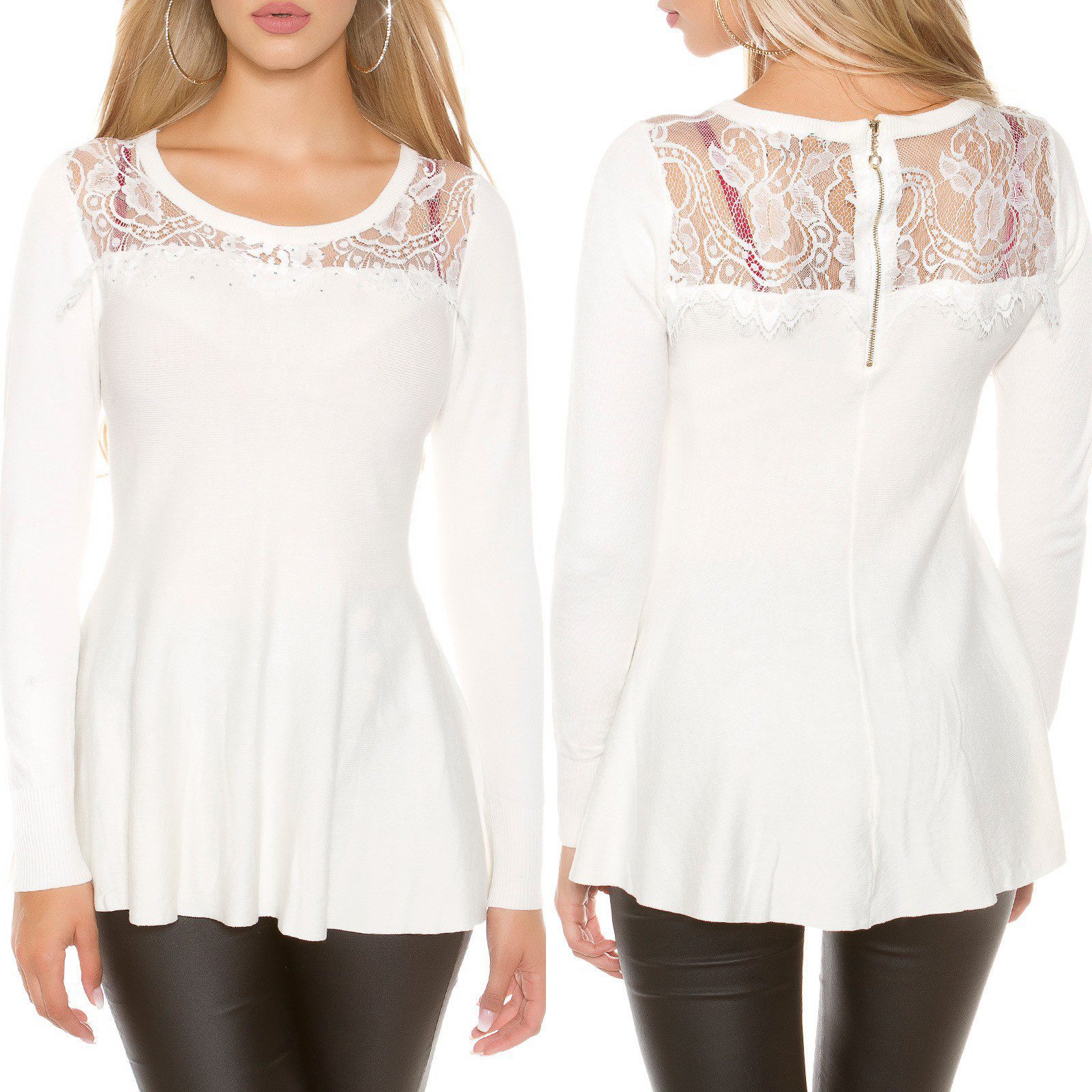 Pull femme RITA couleur crème