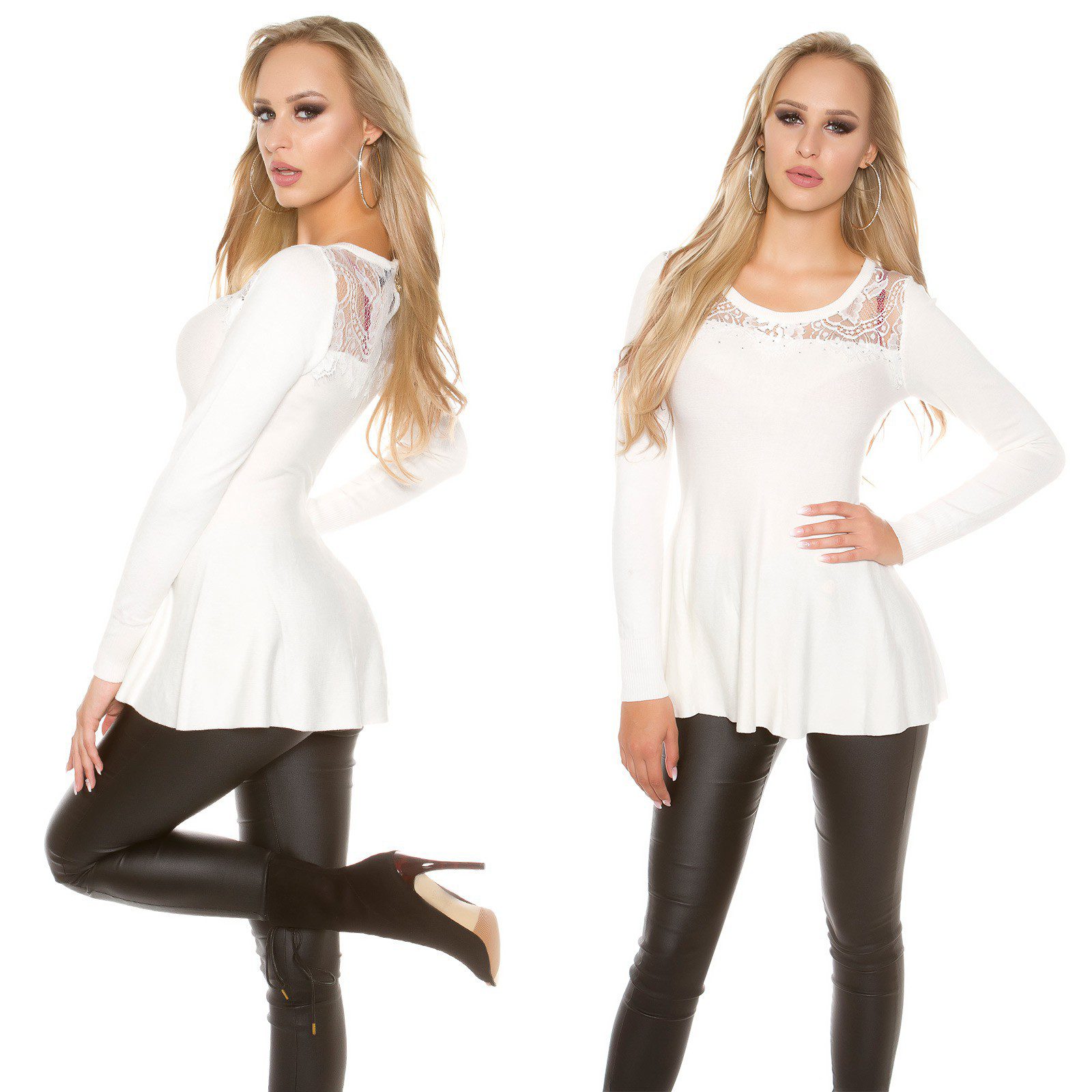 Pull femme RITA couleur crème – Image 4