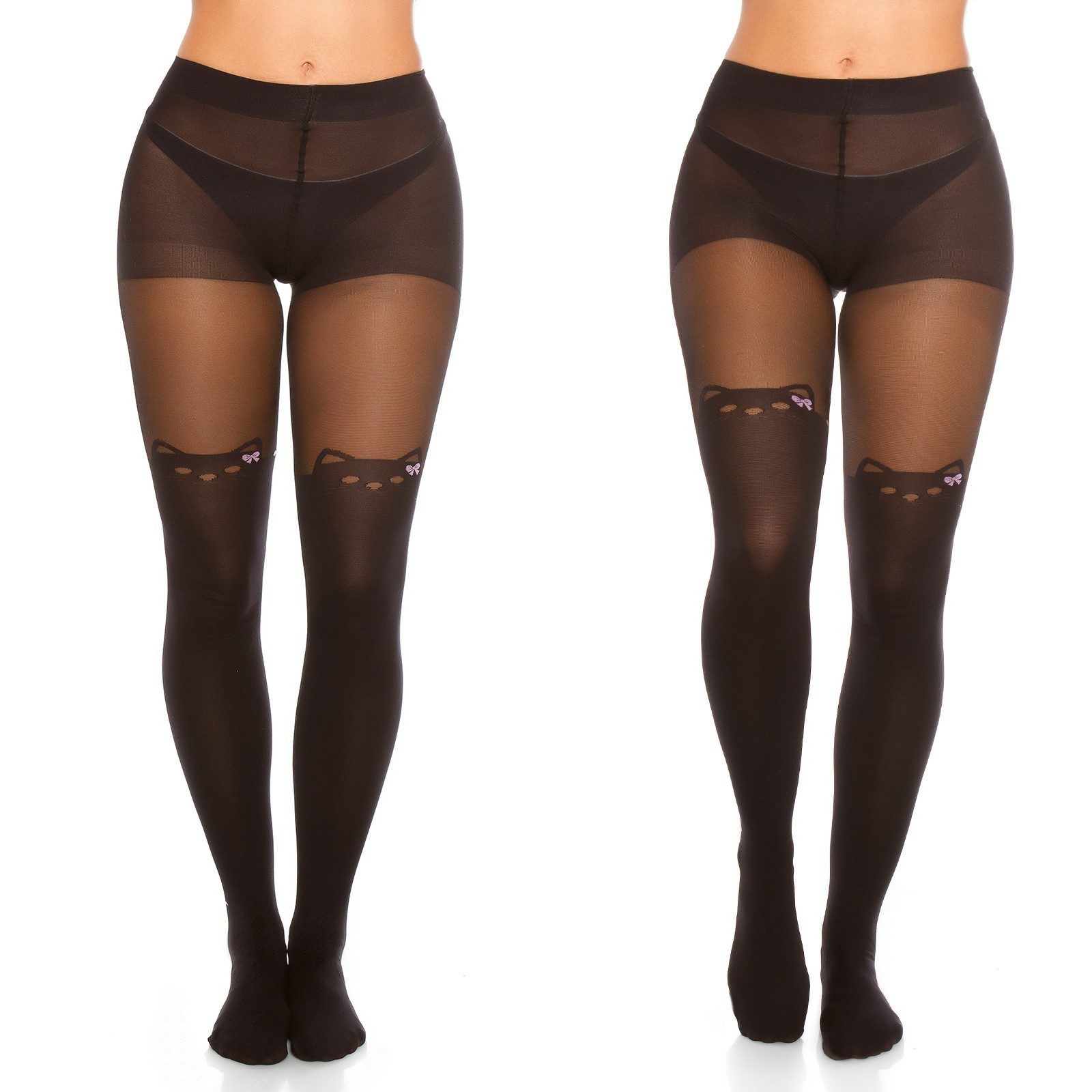 Collant tendance sexy MATHILDA couleur noir – Image 3