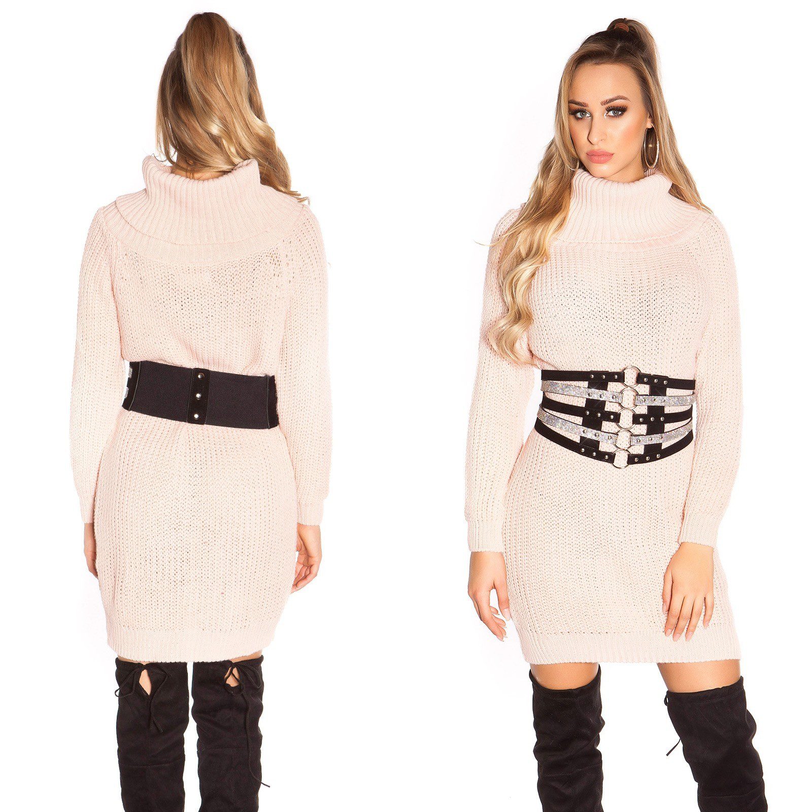 Ceinture corsage femme tendance ZOIA couleur noir – Image 3