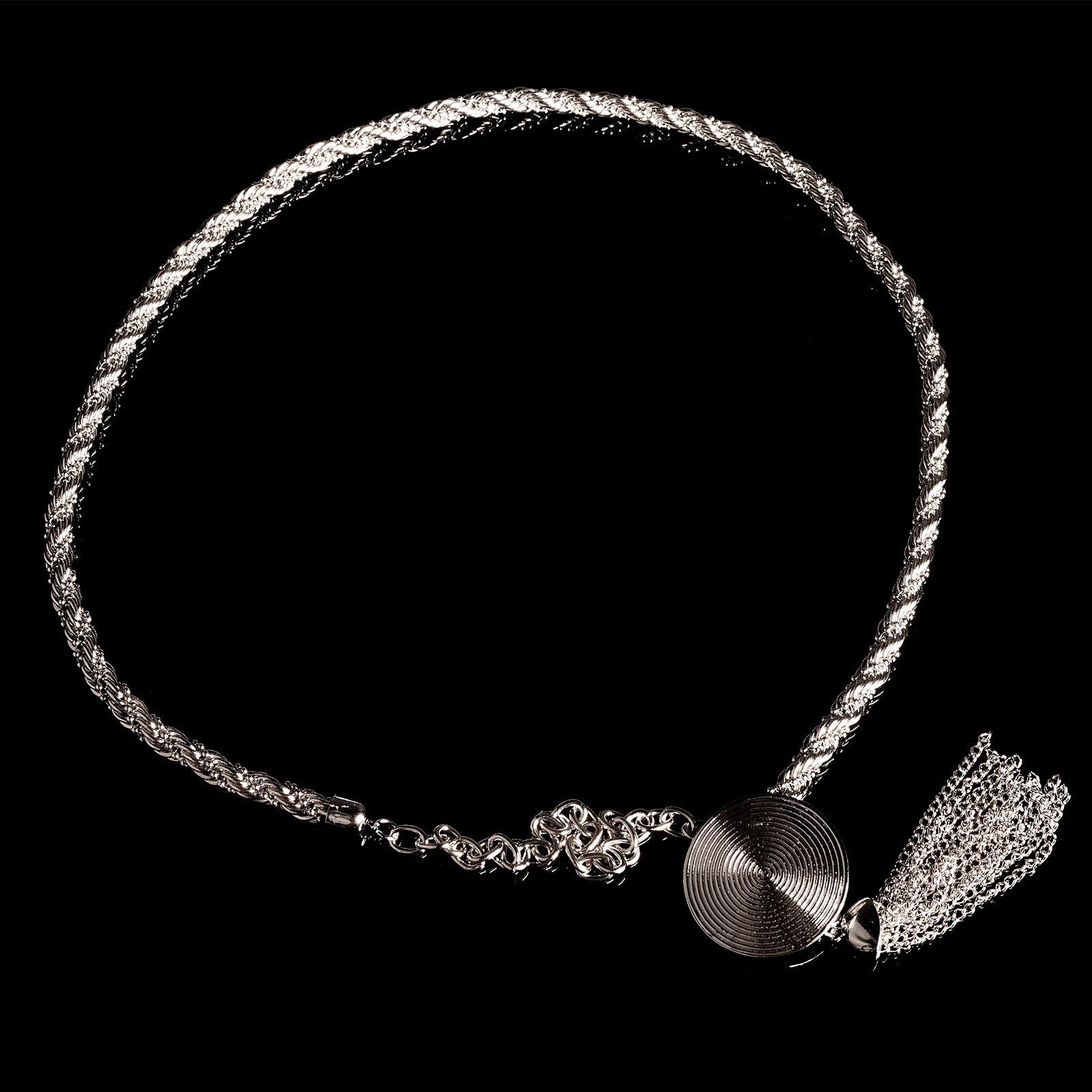 Ceinture femme fashion MELANIA couleur Argent – Image 4