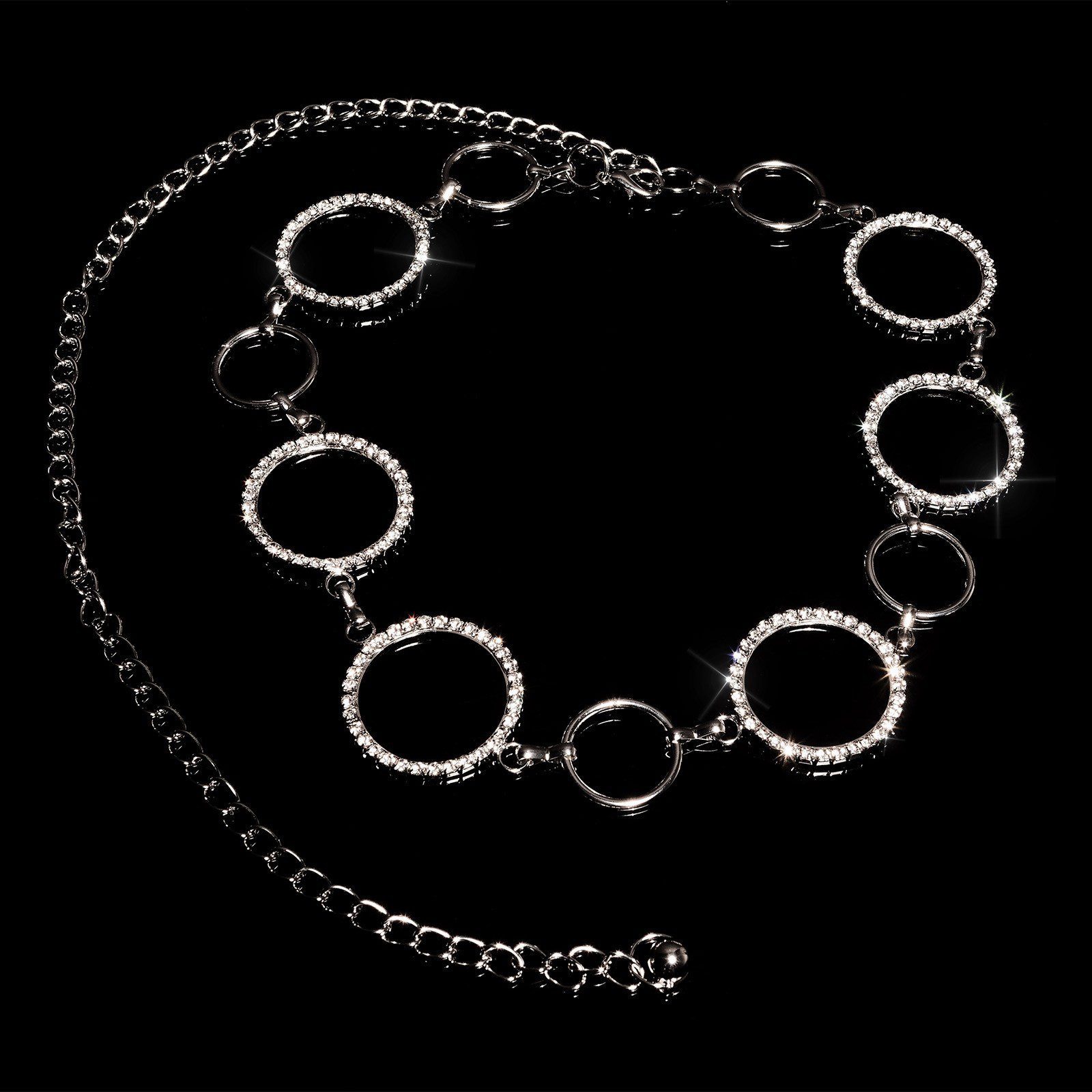 Ceinture femme sexy THIFANY couleur argent – Image 4